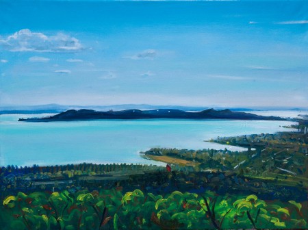 Tihanyi félsziget 60x80cm olaj vászon